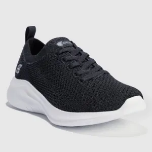 New - S Sport By Skechers Women's Resse 2.0 Elastic Gore Sneakers - Black 11