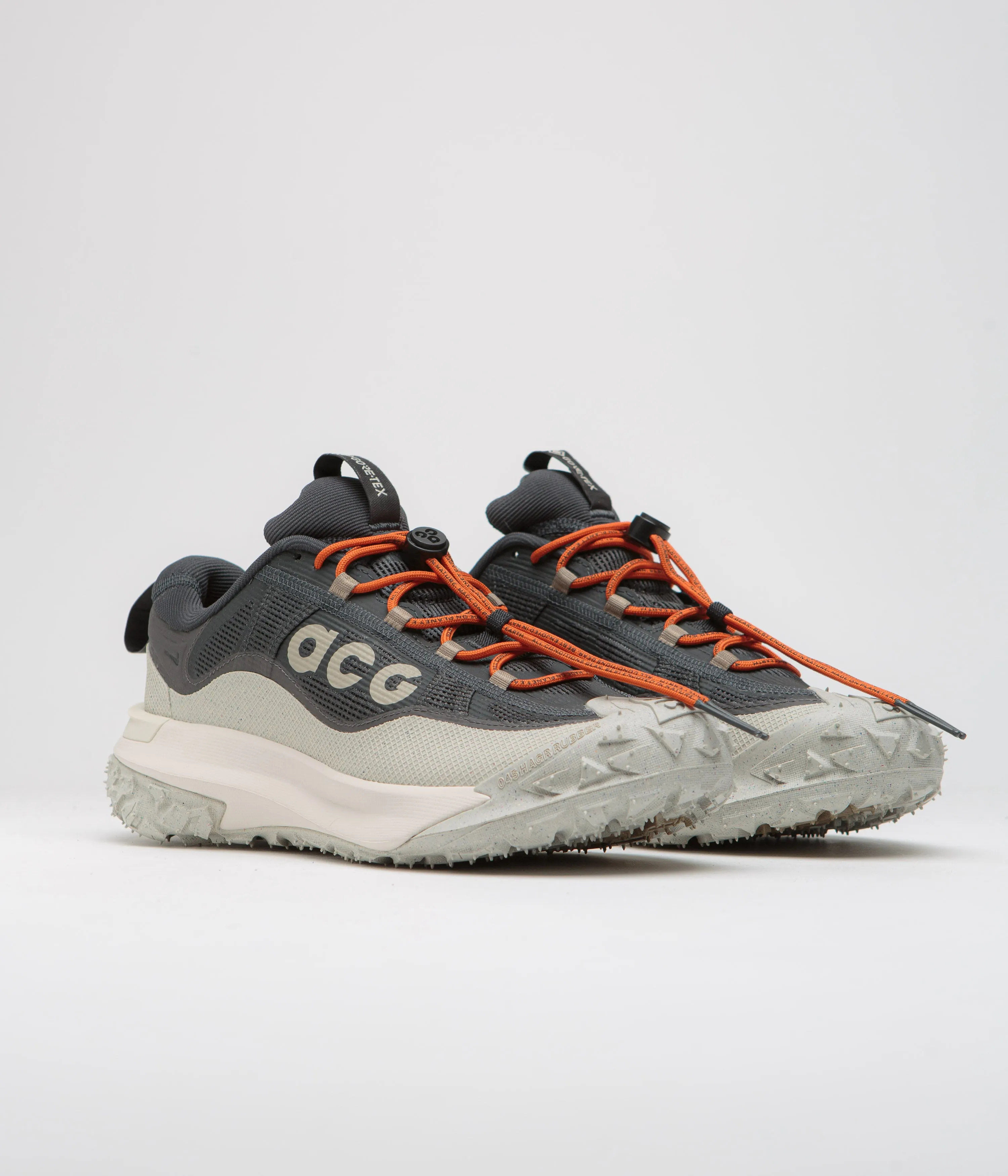 Nike ACG Mountain Fly 2 Low GTX Shoes - Dark Smoke Grey / Khaki - Light Orewood Brn