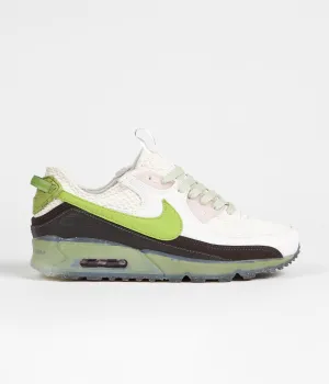 Nike Air Max Terrascape 90 Shoes - Phantom / Vivid Green - Olive Aura