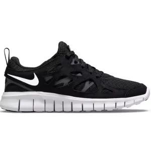 Nike Kid's Free Run 2 Shoes - Black / Dark Grey / White