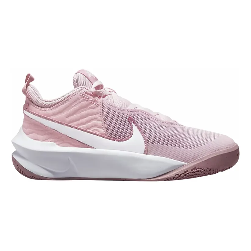 Nike Kid's Team Hustle D 10 Shoes - Pink Foam / Medium Soft Pink / Elemental Pink / White