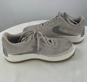 NIKE Women's Air Force1 Jester Gray Athletic Shoes Sneakers Size 9