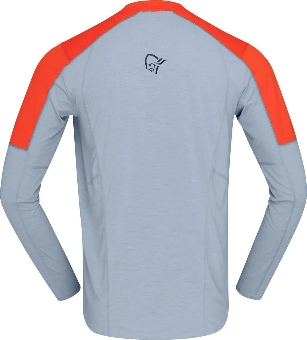 Norrøna Men&#x27;s Senja Equaliser Lightweight Long Sleeve Arednalin | Buy Norrøna Men&#x27;s Senja Equaliser Lightweight Long Sleeve Arednalin here | Outnorth