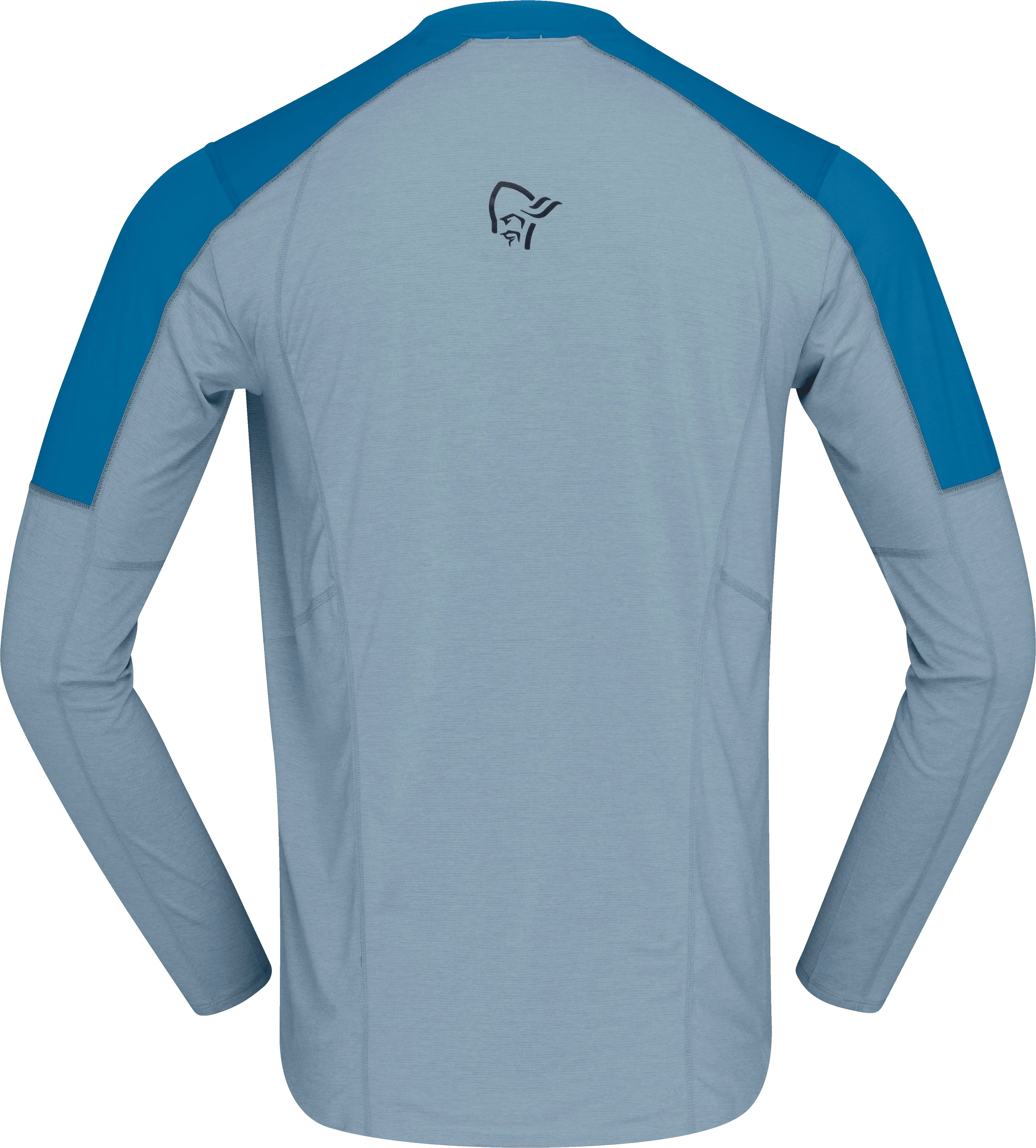 Norrøna Men&#x27;s Senja Equaliser Lightweight Long Sleeve Mykonos Blue | Buy Norrøna Men&#x27;s Senja Equaliser Lightweight Long Sleeve Mykonos Blue here | Outnorth