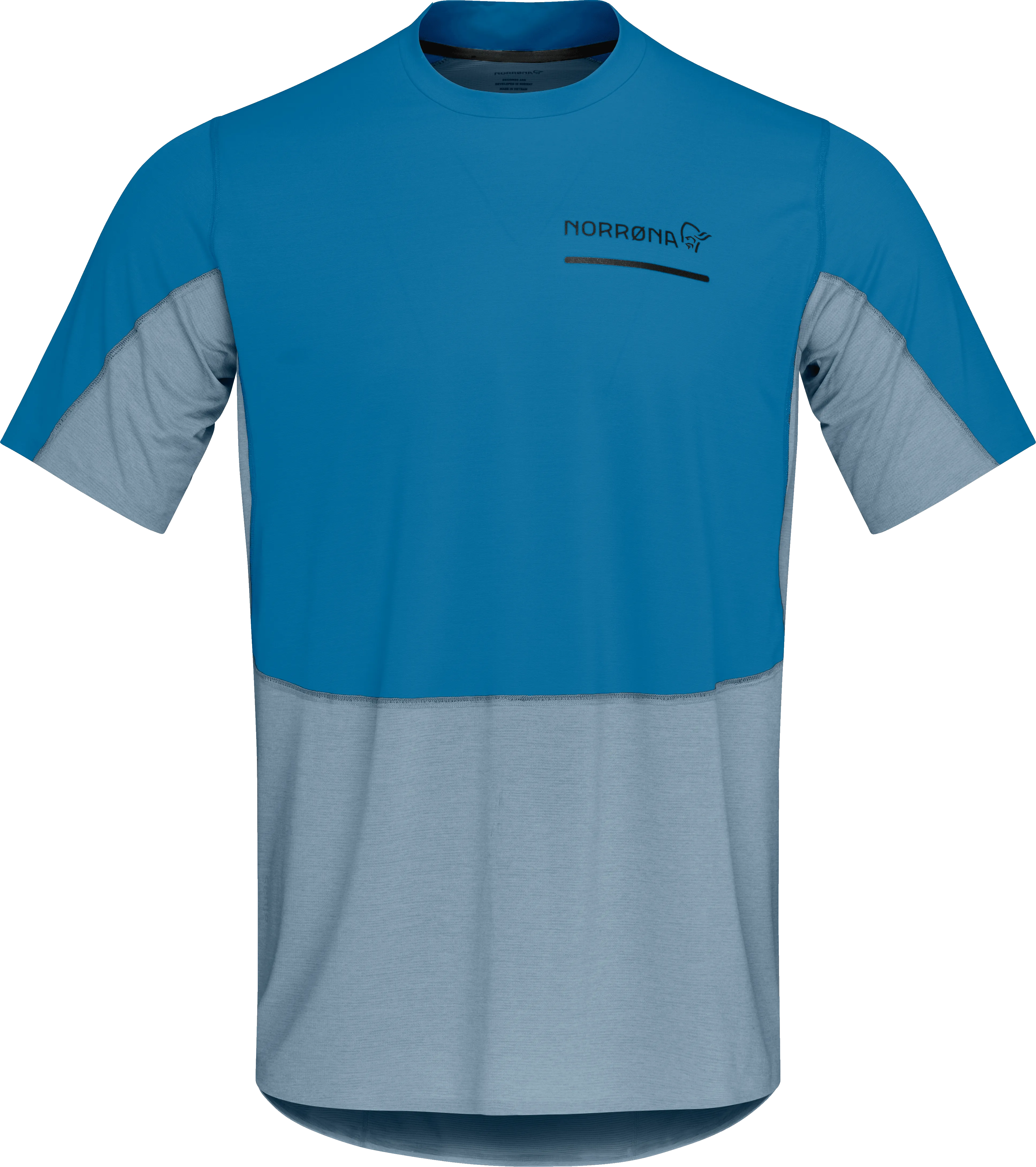 Norrøna Men&#x27;s Senja Equaliser Lightweight T-Shirt  Mykonos Blue | Buy Norrøna Men&#x27;s Senja Equaliser Lightweight T-Shirt  Mykonos Blue here | Outnorth