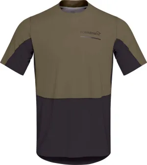 Norrøna Men&#x27;s Senja Equaliser Lightweight T-Shirt  Olive Night | Buy Norrøna Men&#x27;s Senja Equaliser Lightweight T-Shirt  Olive Night here | Outnorth