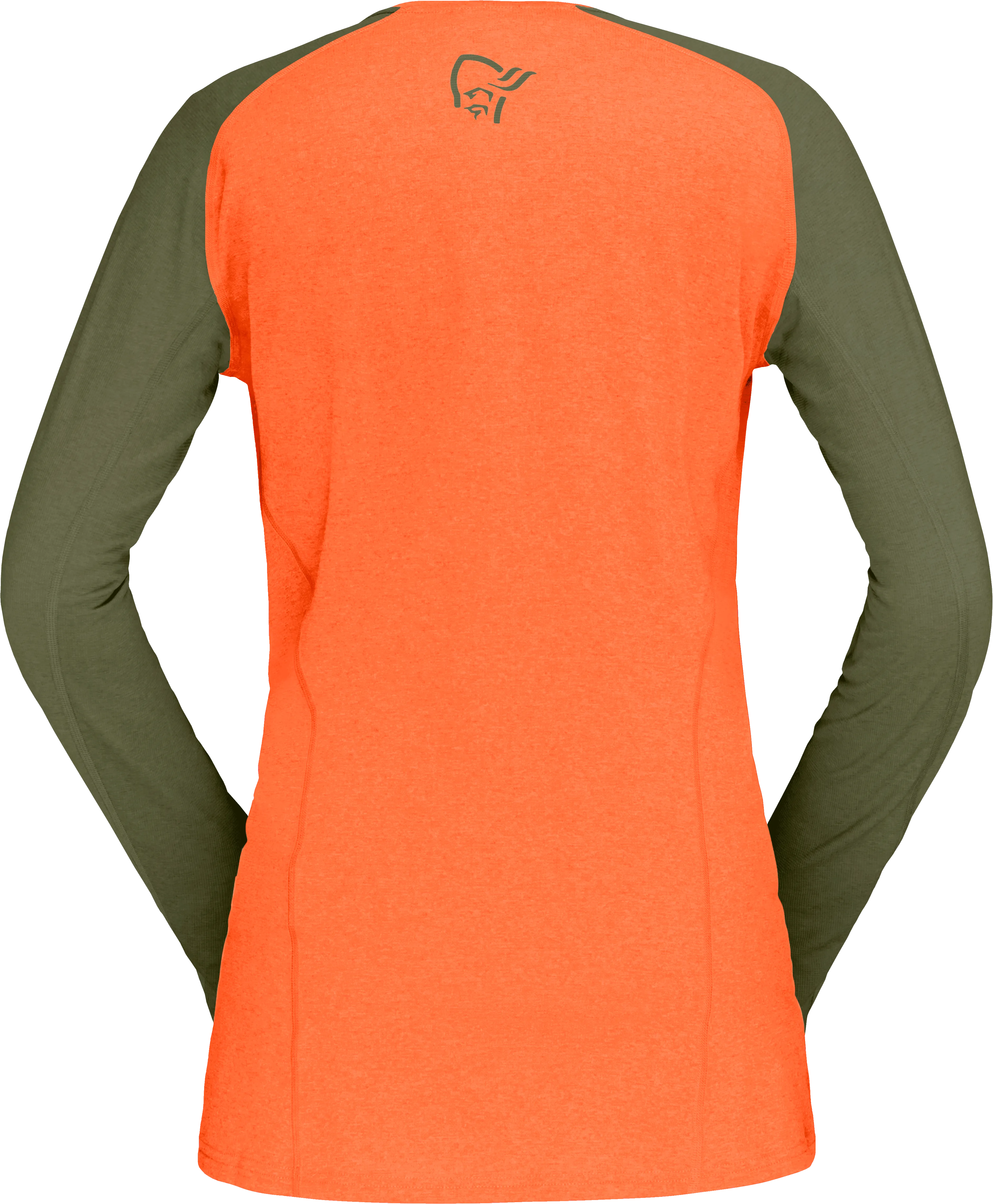 Norrøna Women&#x27;s Fjørå Equaliser Lightweight Long Sleeve Orange Alert | Buy Norrøna Women&#x27;s Fjørå Equaliser Lightweight Long Sleeve Orange Alert here | Outnorth