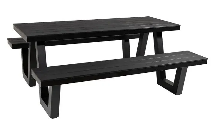 Onyx Picnic Table & Bench Set - 220cm