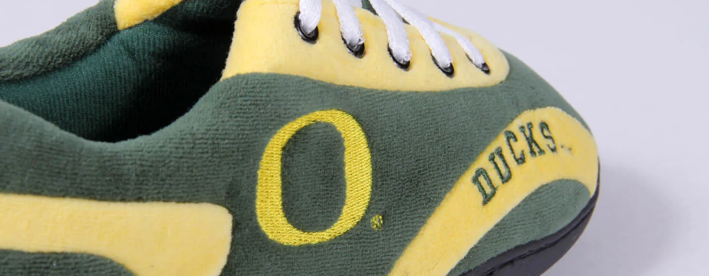 Oregon Ducks All Around Rubber Soled Slippers