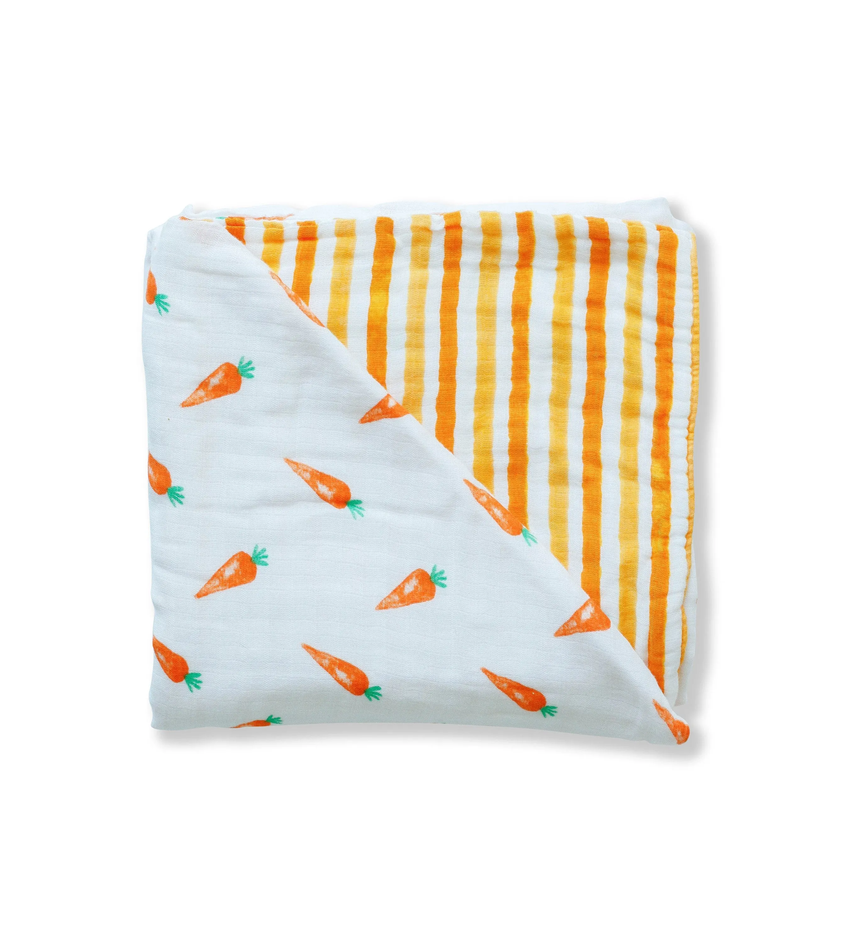 ORGANIC SNUG BLANKET - CARROTS