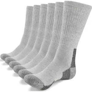 Pack Of 6 Festive And Classic Cushioned Socks Set