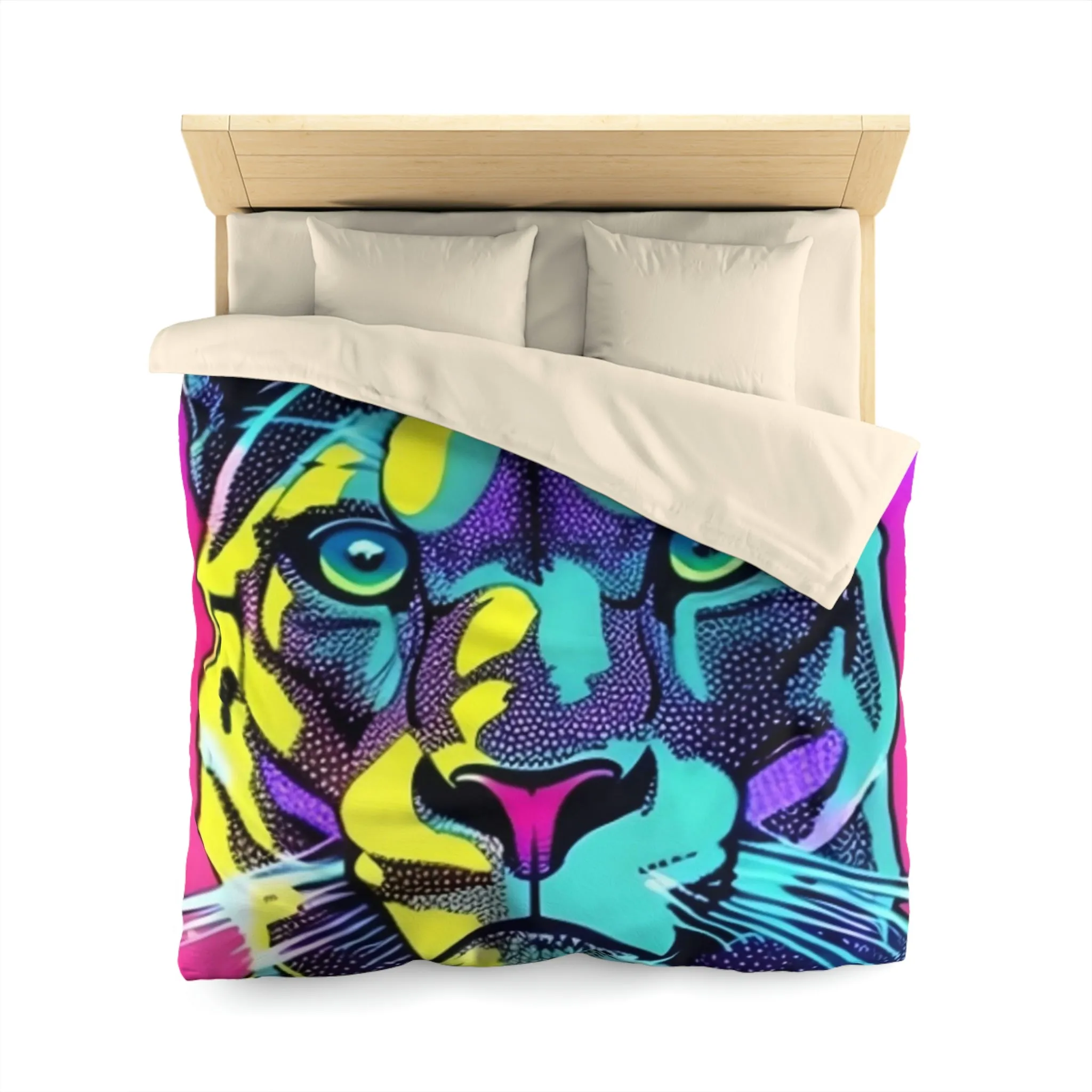 Panther Microfiber Duvet Cover