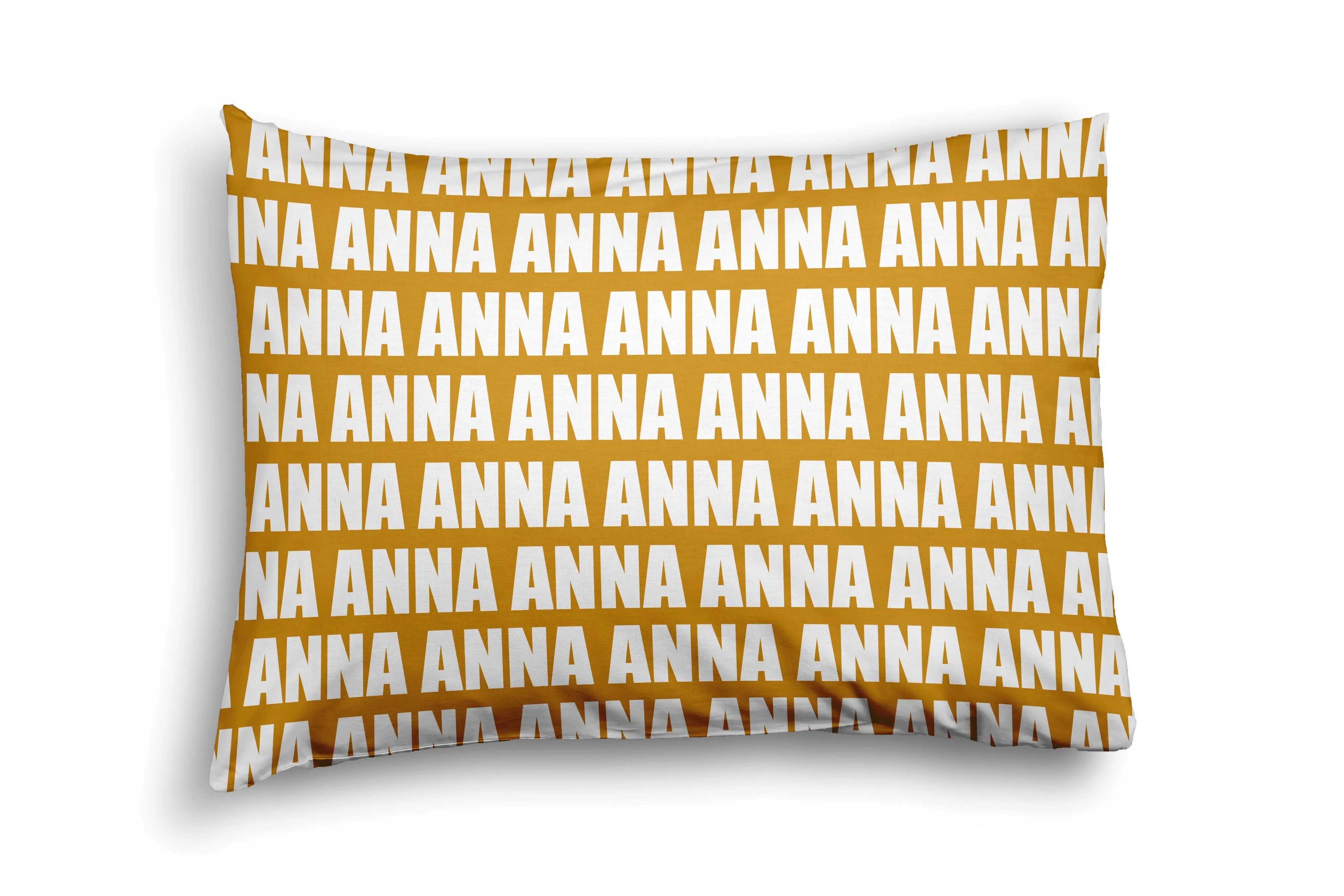 PERSONALIZED NAME PILLOW SHAM - BOLD (BOHO COLOR OPTIONS)