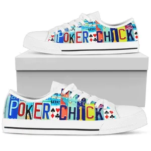 Poker Chick Low Top Shoes