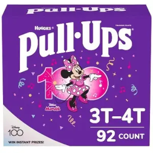 Pull-Ups Girls' Learning Designs Training Pants Econ  Pack - Size 3T-4T - 92ct