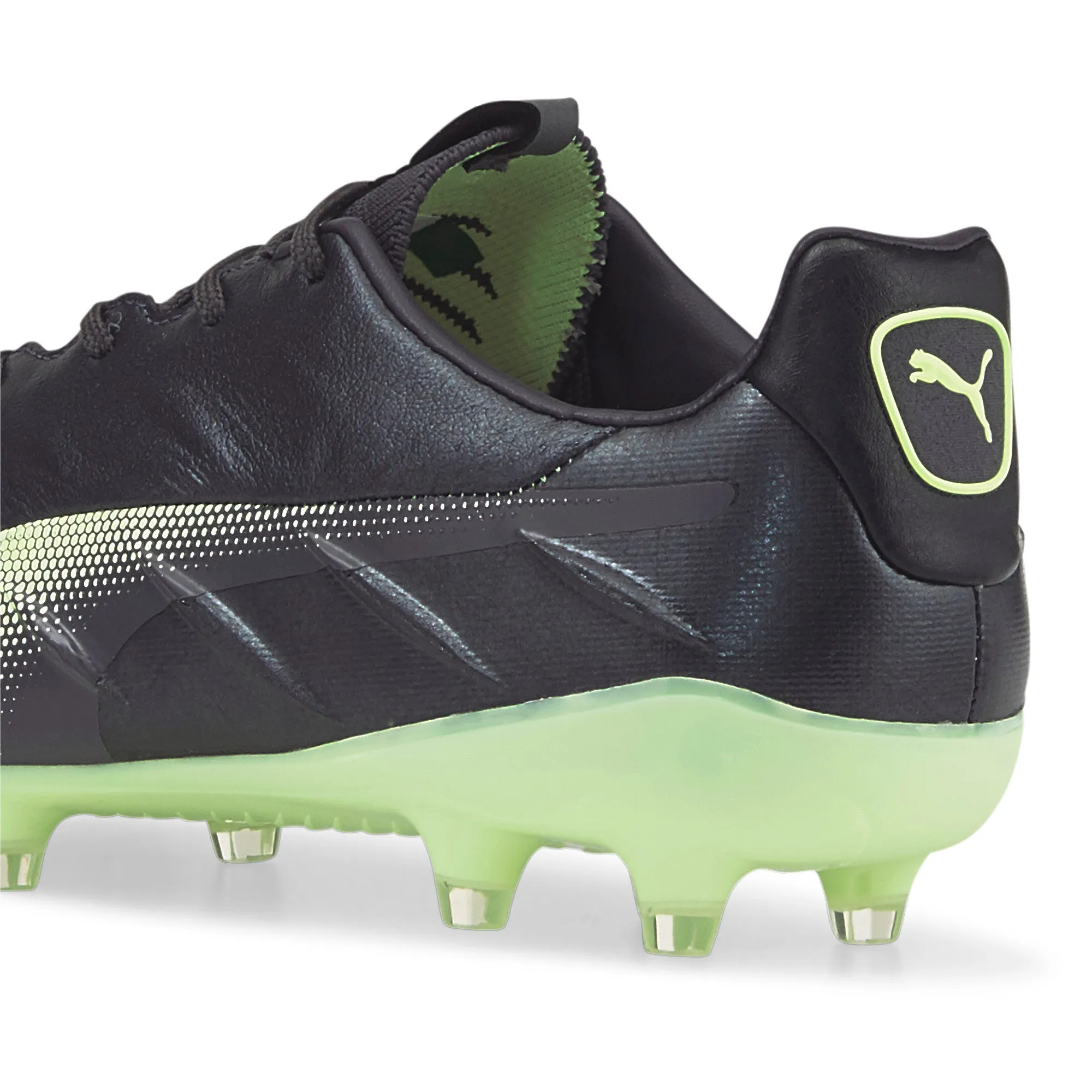 Puma King Platinum 21 FG/AG Boots Asphalt/Fizzy Light