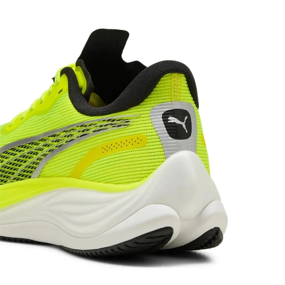 Puma Men's Velocity NITRO 3 Running Shoes in Yellow Alert/PUMA Black SS25