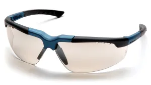 Pyramex SNC4880D Reatta Blue-Charcoal Safety Glasses W/ Indoor/Outdoor Mirror Lens (12 each)