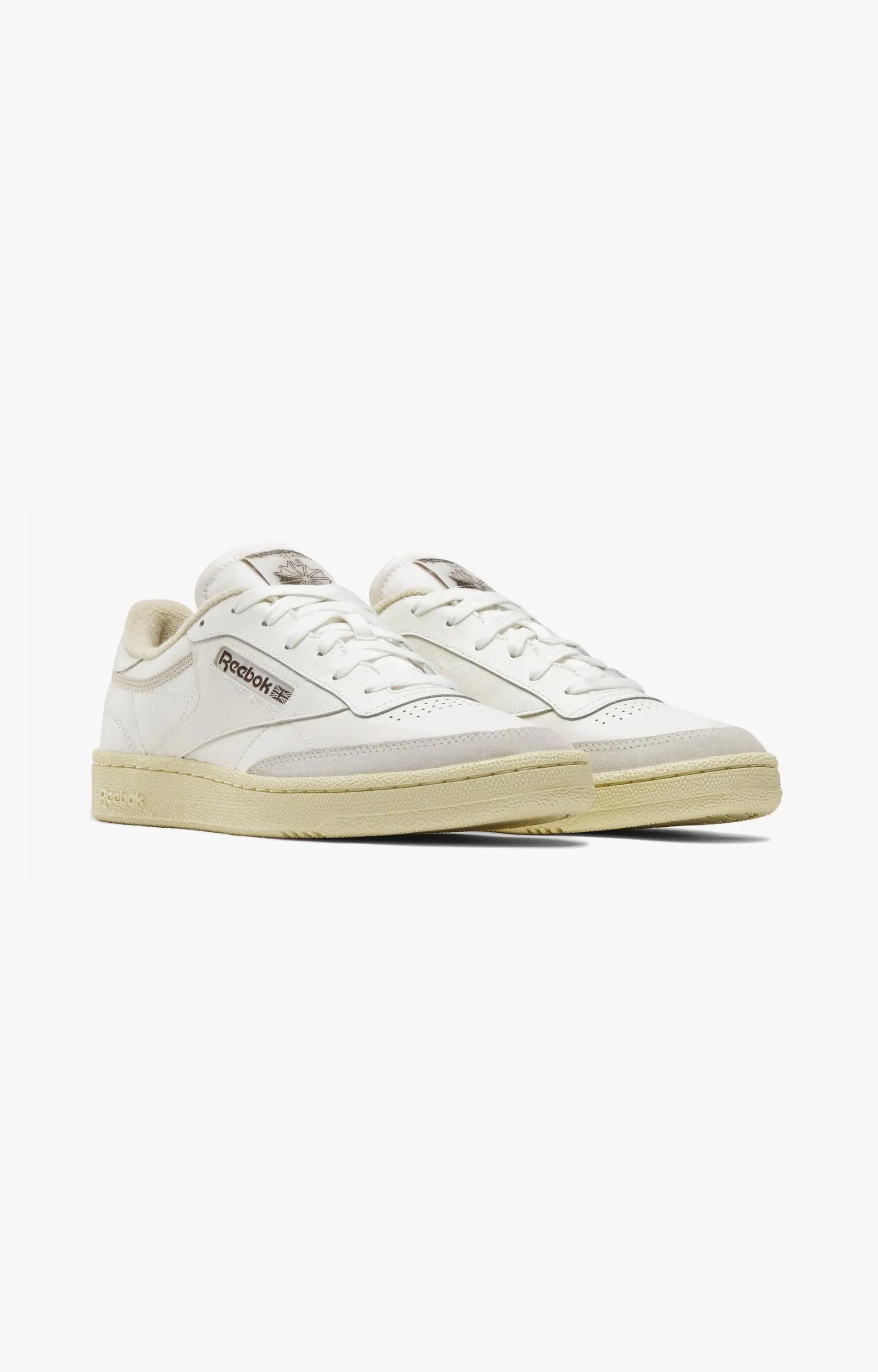 Reebok Club C 85 Shoe, Chalk/Weathered White/Vintage Chalk