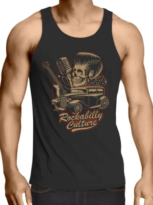 Rockabilly Culture - Mens Singlet Top