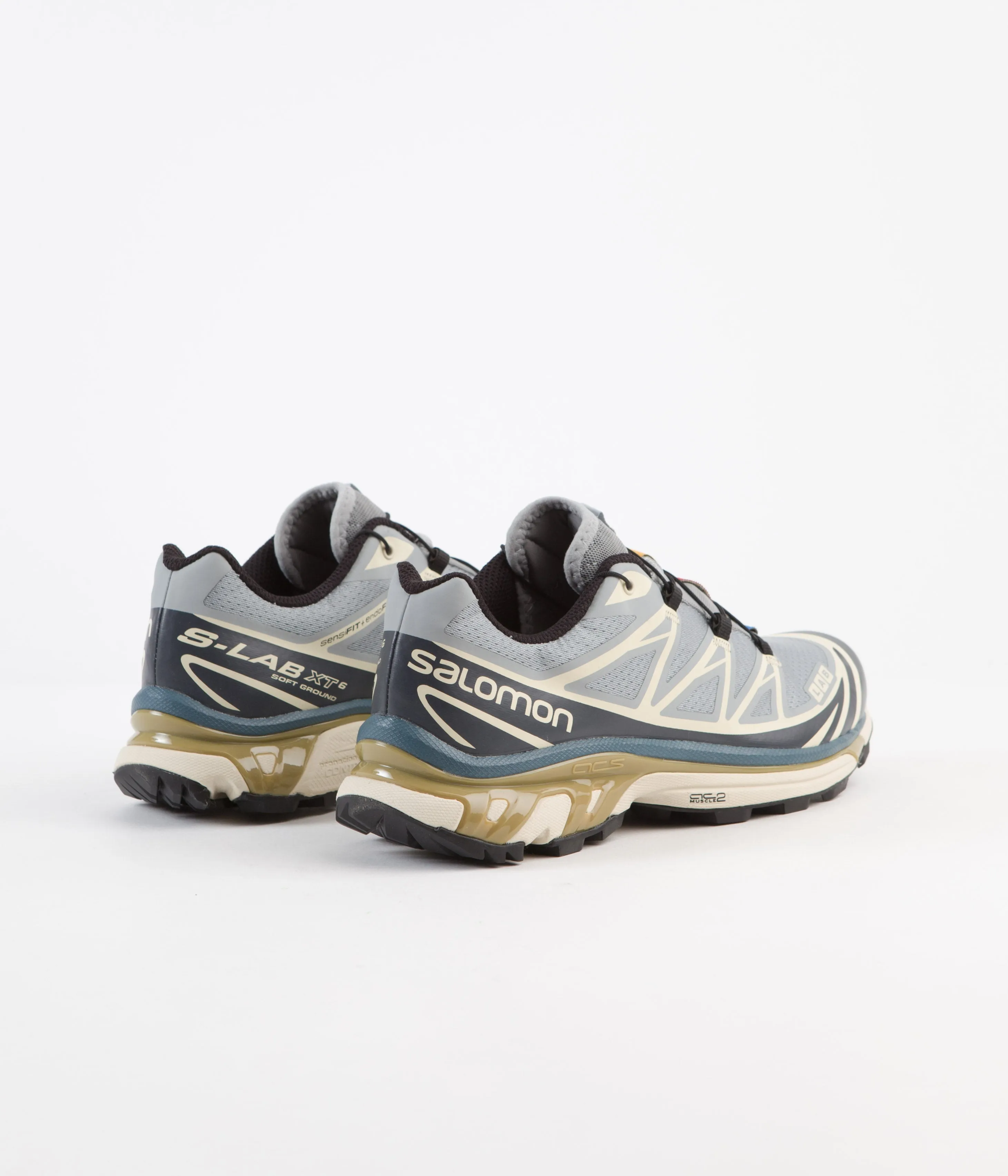 Salomon XT-6 Shoes - Quarry / Bleached Sand / Cumin