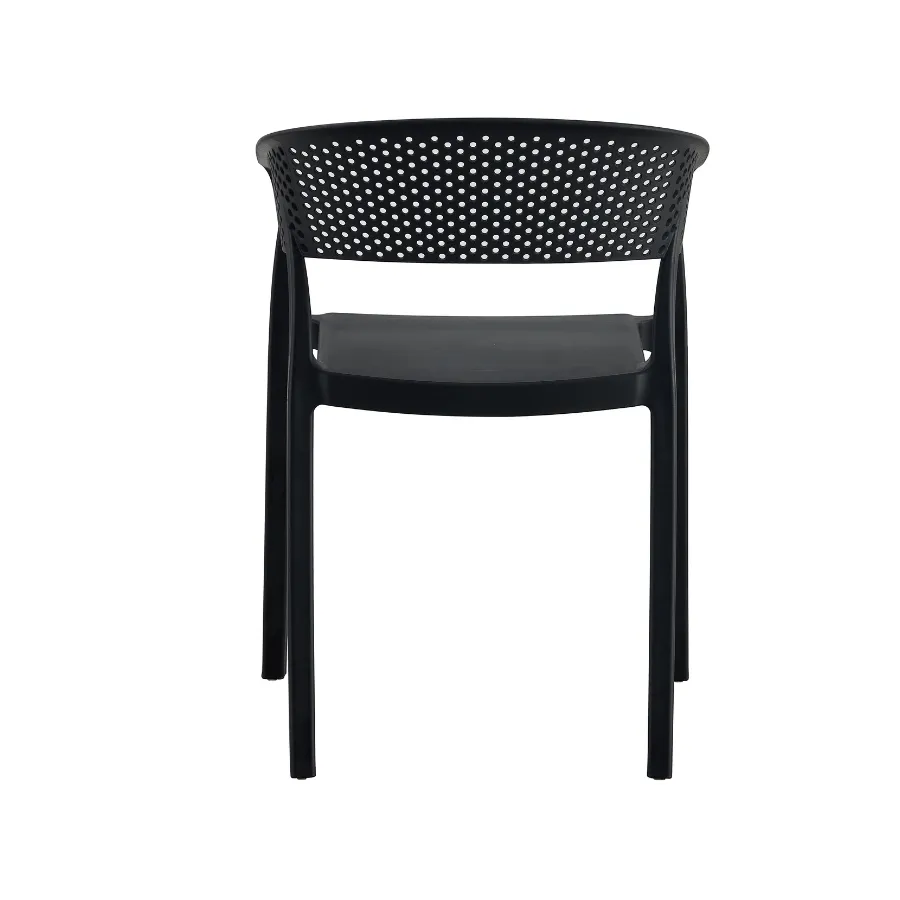 Santacruz Black Outdoor Chair