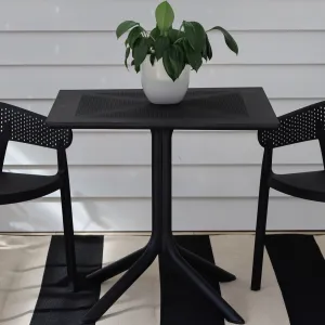 Santacruz Black Outdoor Table