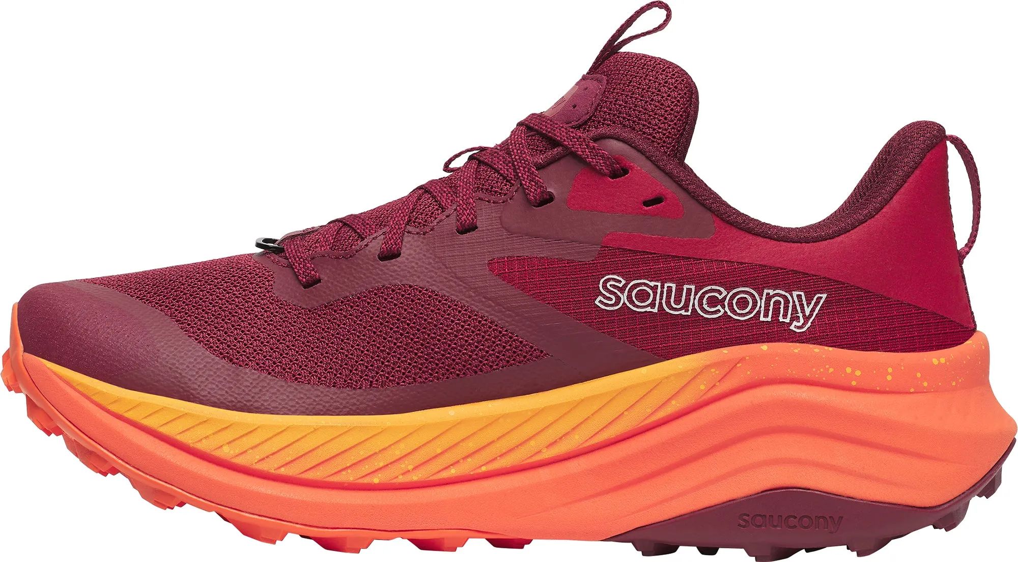 Saucony Xodus Ultra 3 Womens Trail Running Shoes - Red