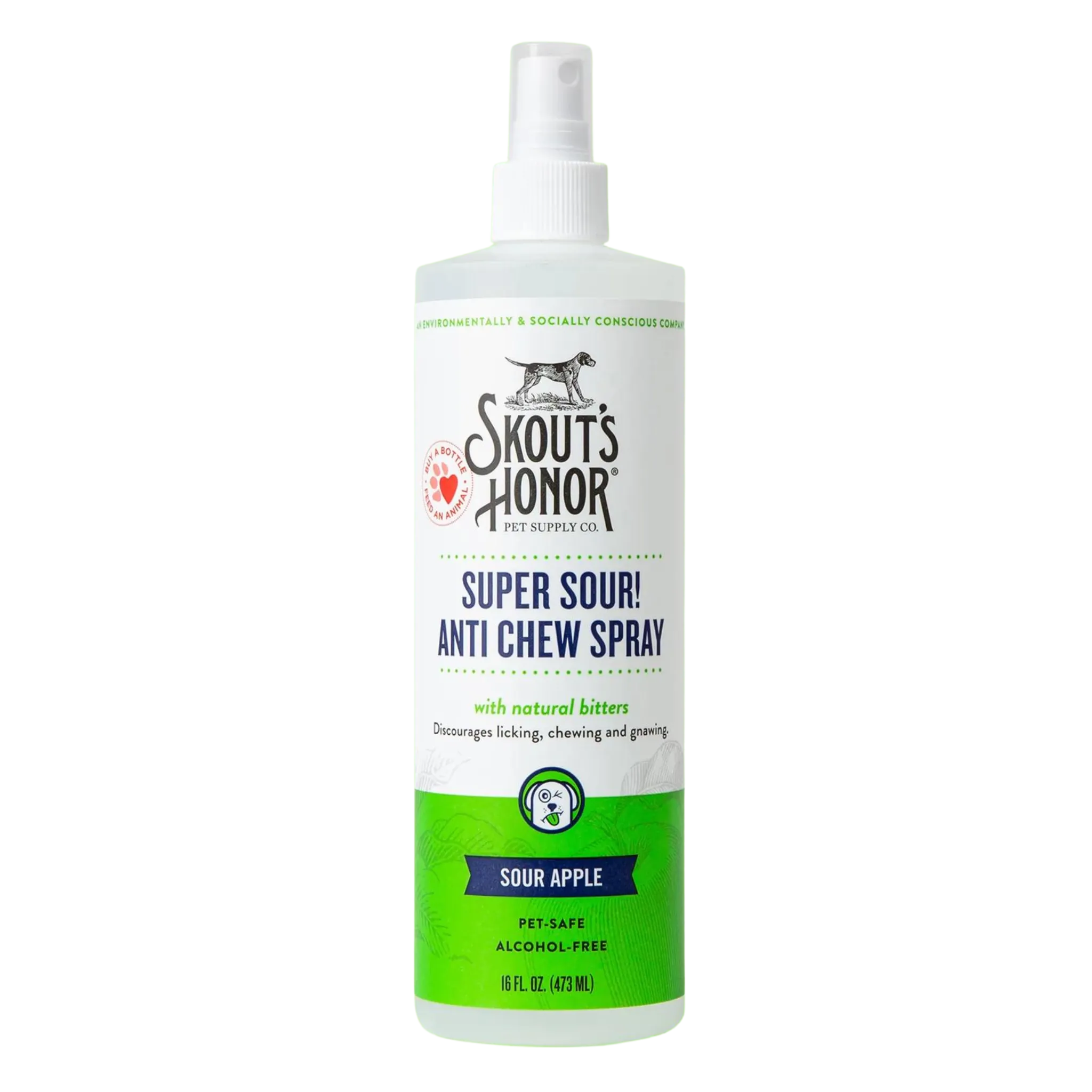 Skout's Honor Super Sour! Anti-Chew Spray for Dogs