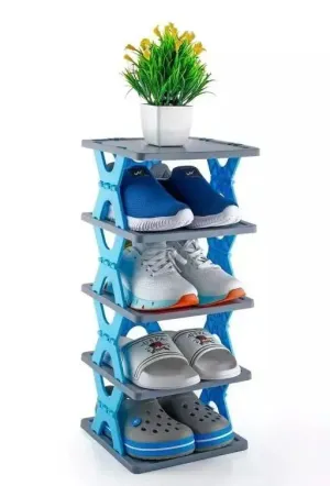 Smart Foldable Shoes Rack 4 Layer