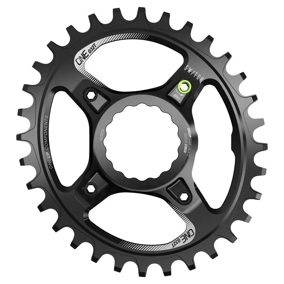 Switch Oval Chainring/Non-Boost Cinch Carrier Set