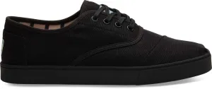 TOMS Heritage Canvas Mens Carlo Shoes - Black/Black