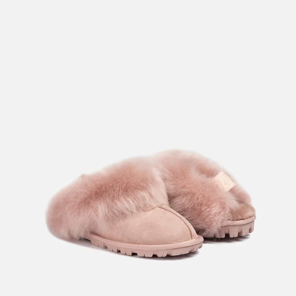 Ugg Coquette Premium Esperanza Sheepskin Slipper (Elastic Backstrap) (Detachable Feature)