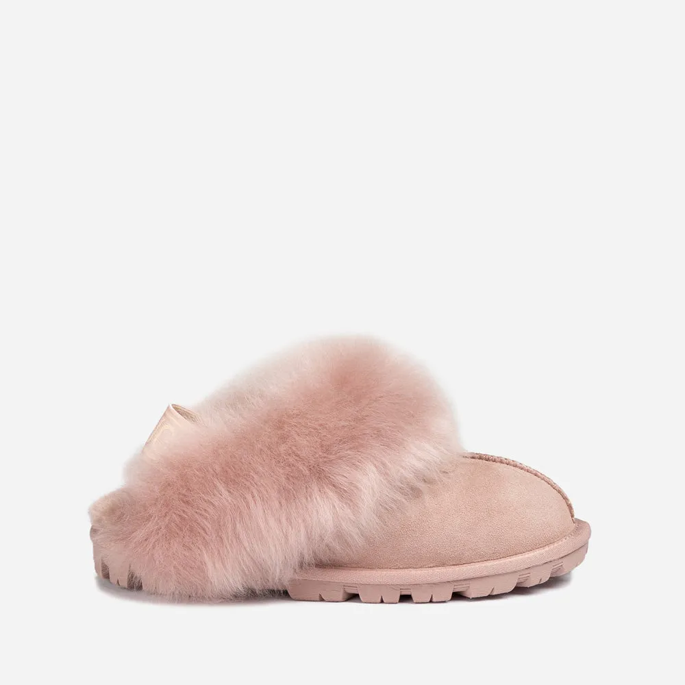 Ugg Coquette Premium Esperanza Sheepskin Slipper (Elastic Backstrap) (Detachable Feature)