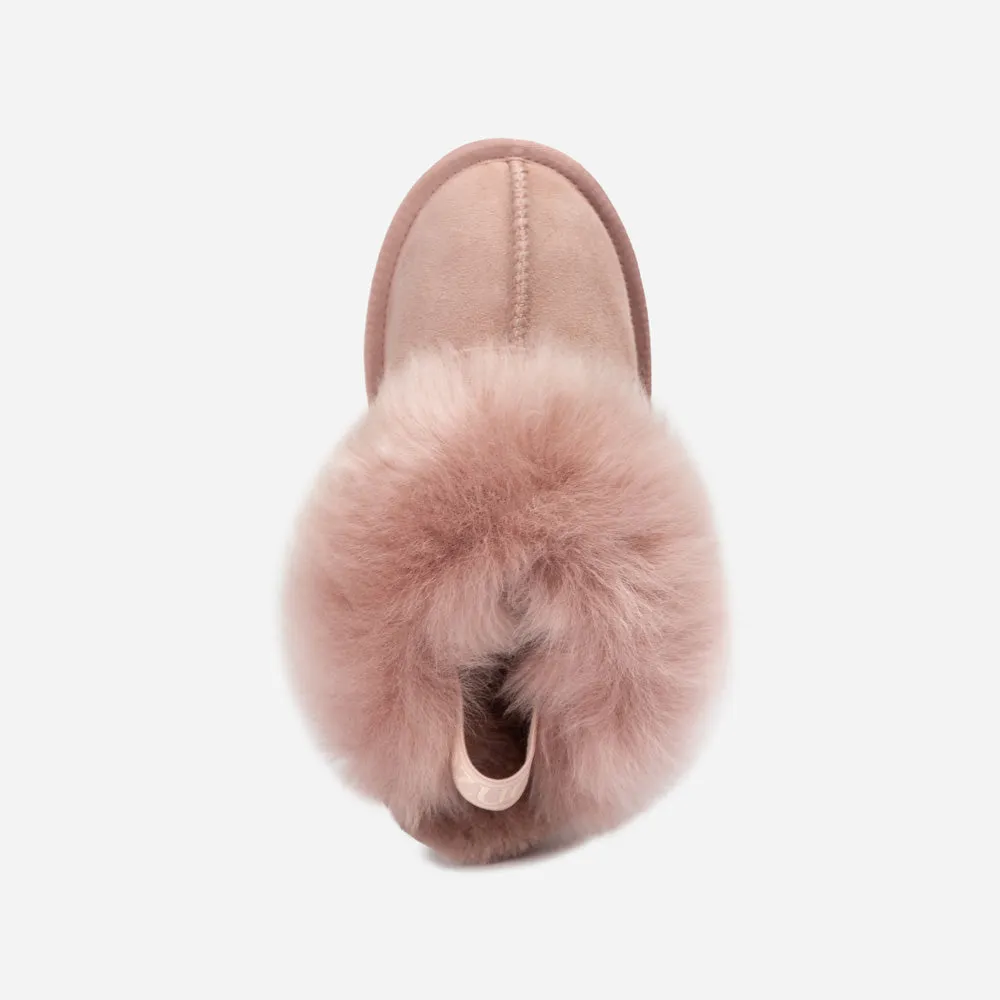 Ugg Coquette Premium Esperanza Sheepskin Slipper (Elastic Backstrap) (Detachable Feature)