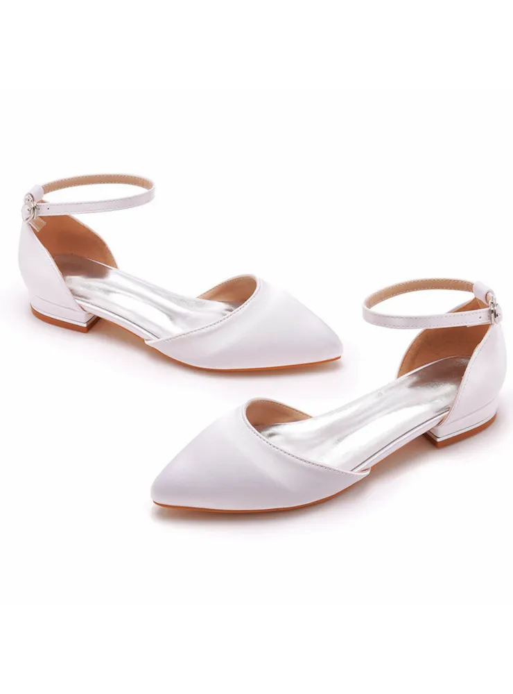 Uniwim Summer beach by the seaside sandals 2 cm Flat Heel Pointed Hollow Sandals