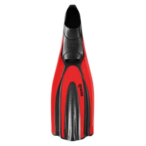 Used Mares Avanti Superchannel FF Full Foot Dive Fins - Red - 11-12