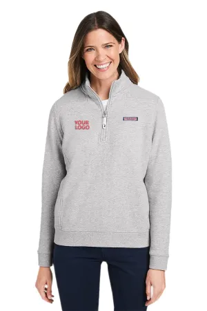 Vineyard Vines Custom Ladies Collegiate Shep Shirts, Grey Heather