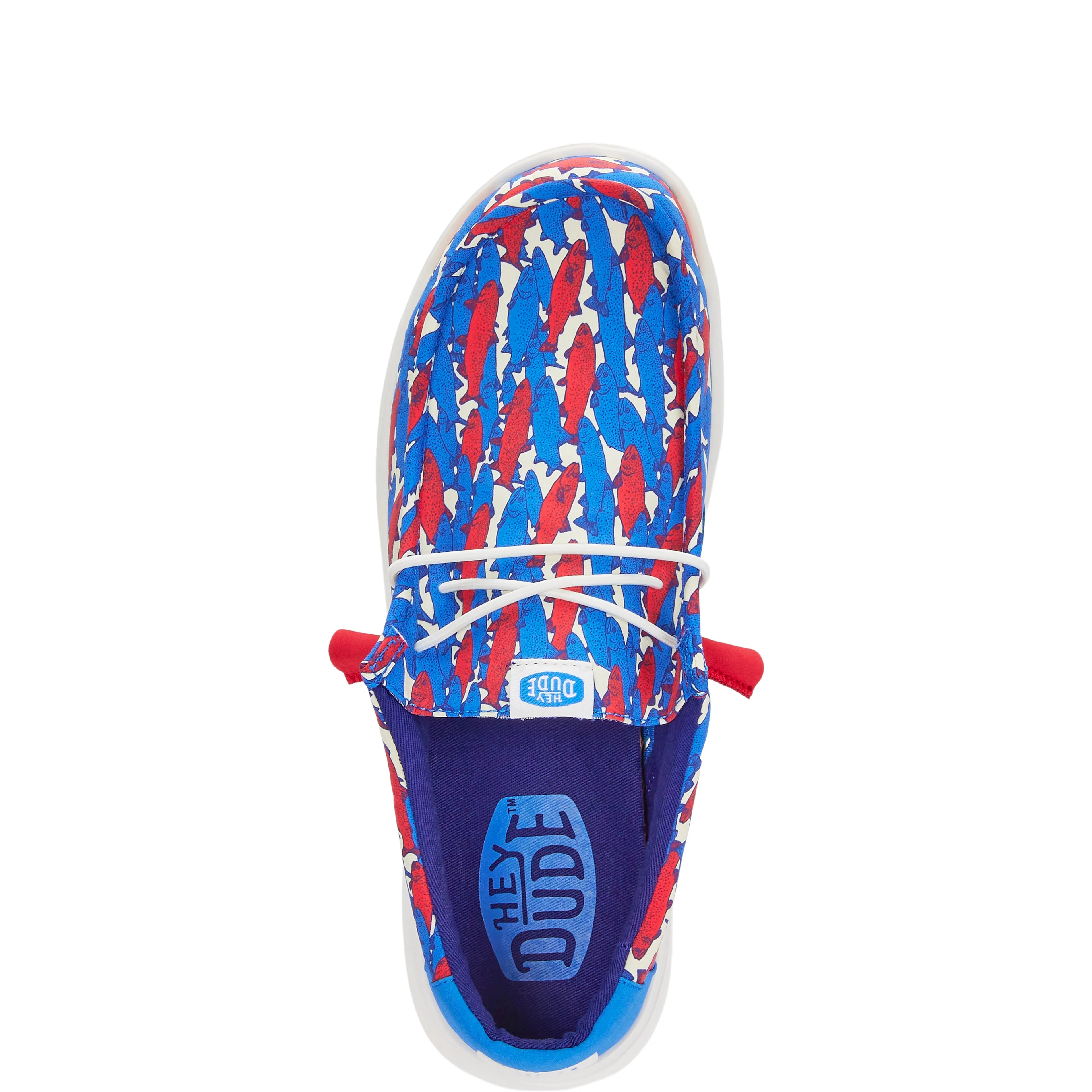 Wally H2O Fish Camo - White/Blue/Red