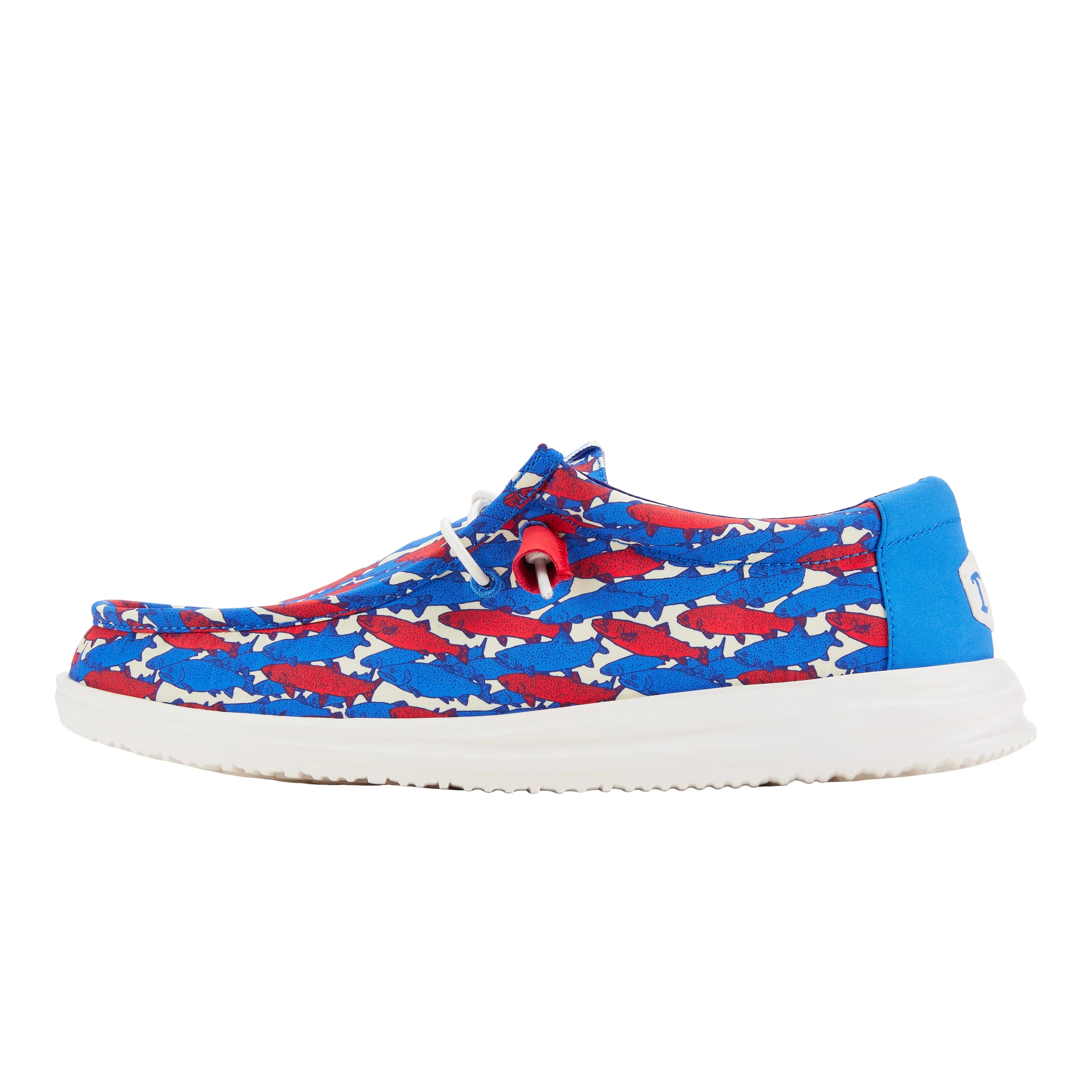 Wally H2O Fish Camo - White/Blue/Red