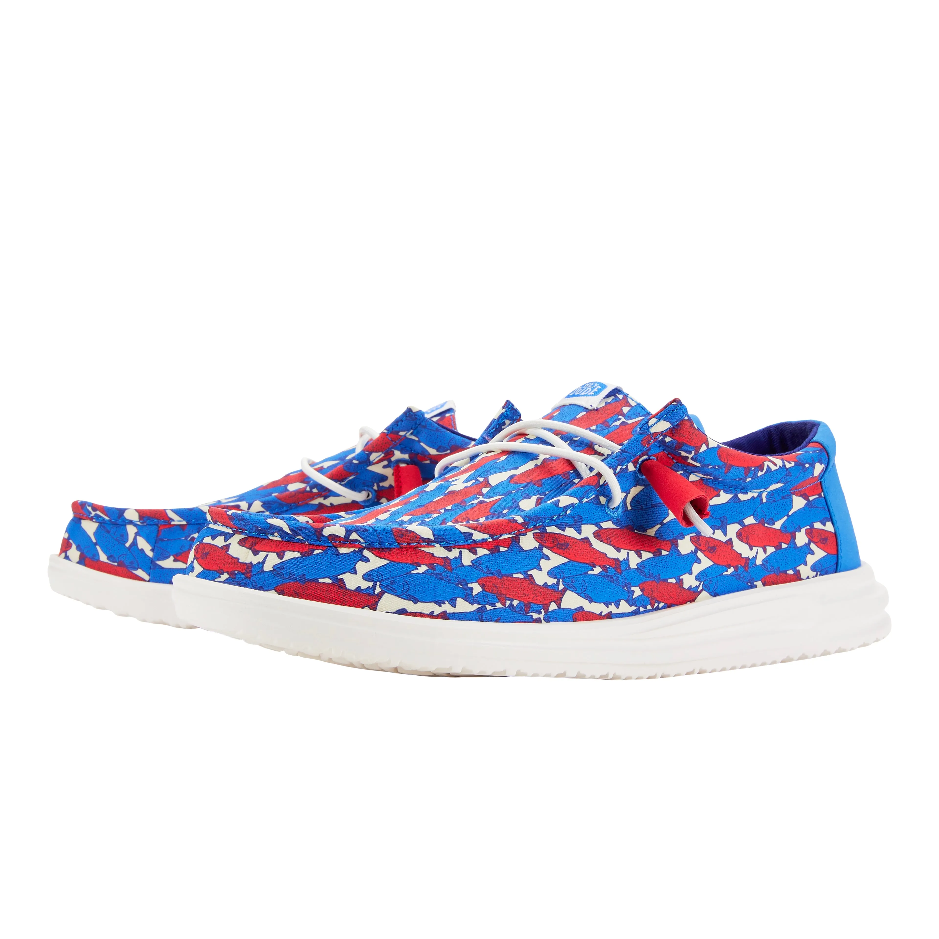 Wally H2O Fish Camo - White/Blue/Red