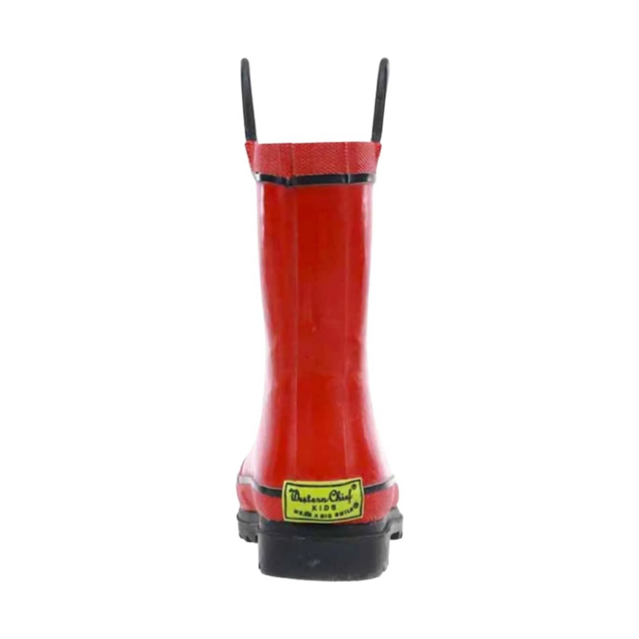 Western Chief Kids' Firechief 2 Rain Boot - Dark Red