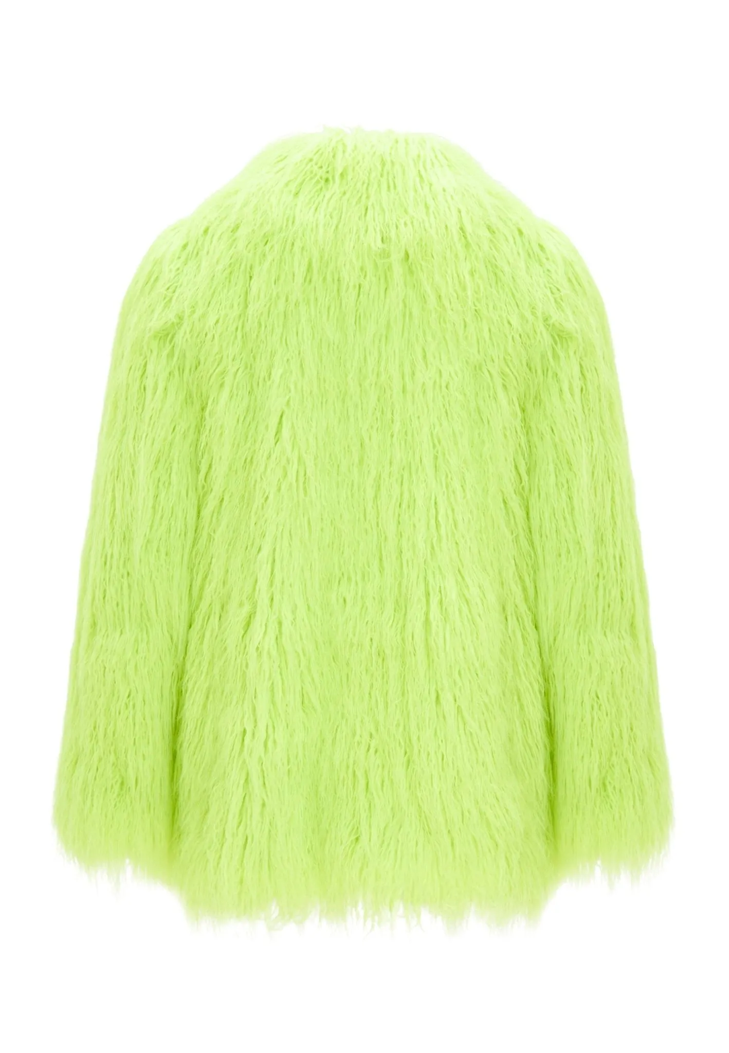 Winter Warm Faux Fur Jacket - Green