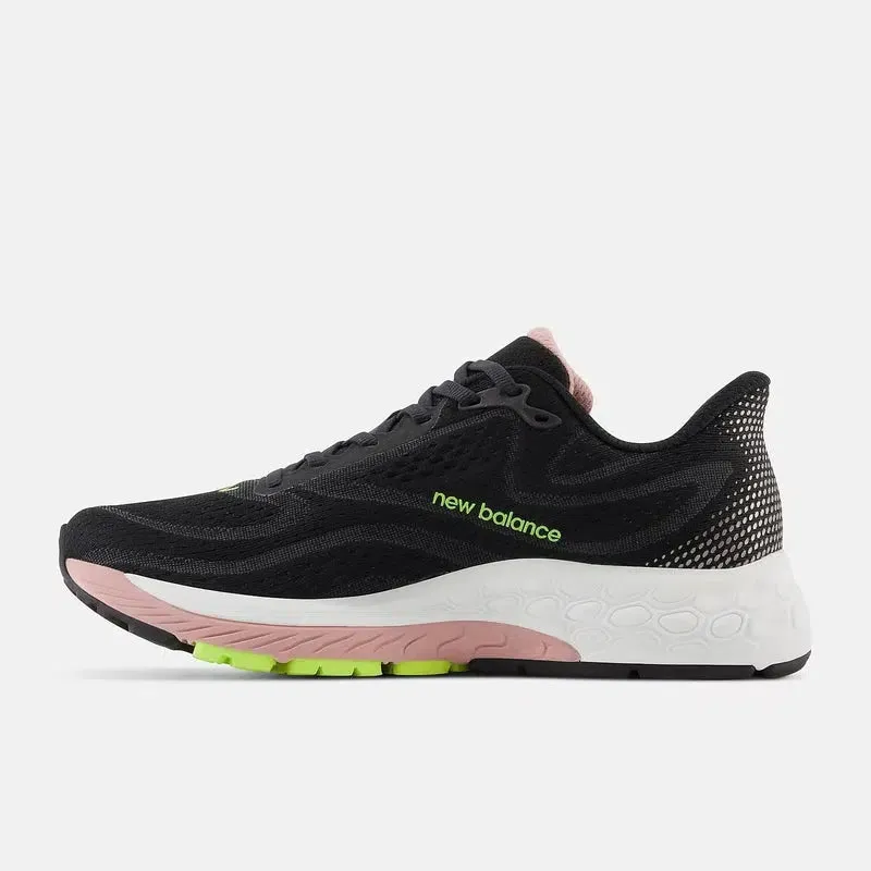 Woman's FreshFoam 880 v13 (B) -  BLACK/PINK MOON