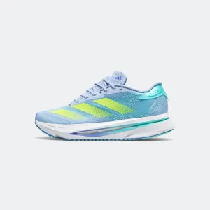 Womens Adizero SL2 - Blue Spark/Lucid Lemon-Cobalt Blue