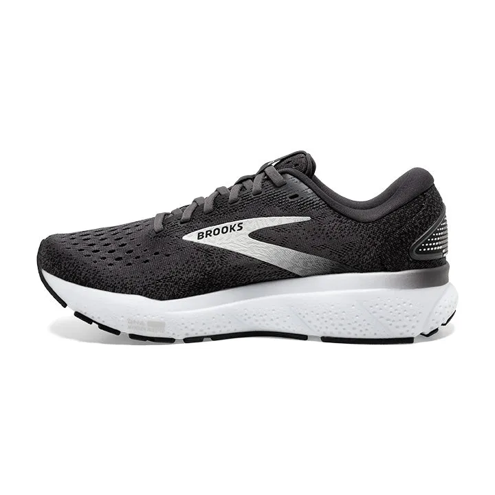 Women's Brooks Ghost 16 1204071B090 Color: Black/Grey/White