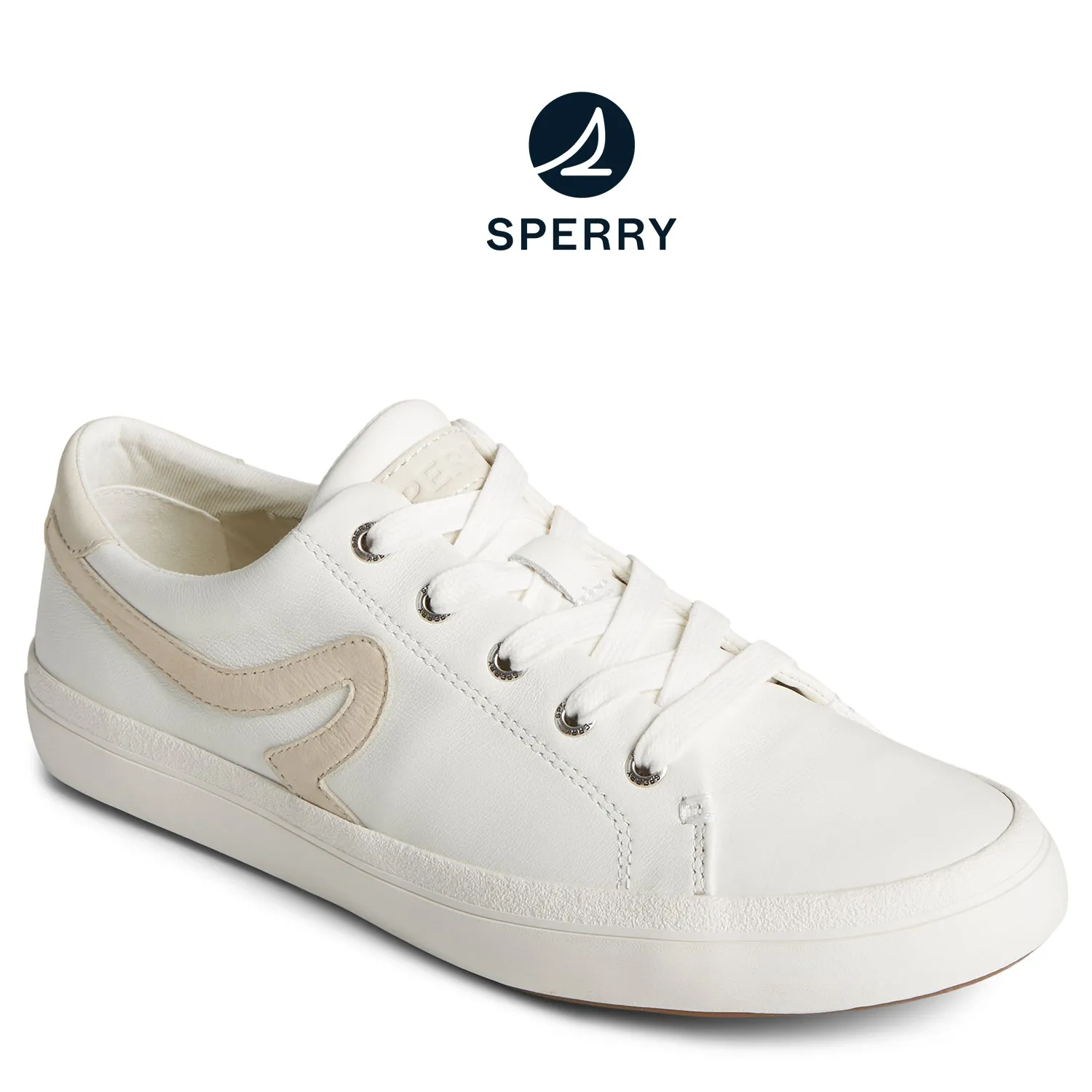 Women's Sandy Leather Sneaker White (STS89203)