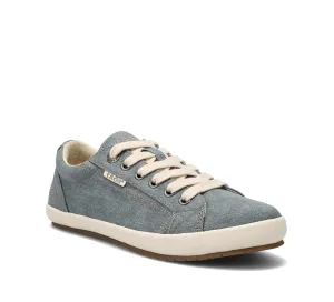 Women's Taos Star Color: Lake Blue Wash Canvas