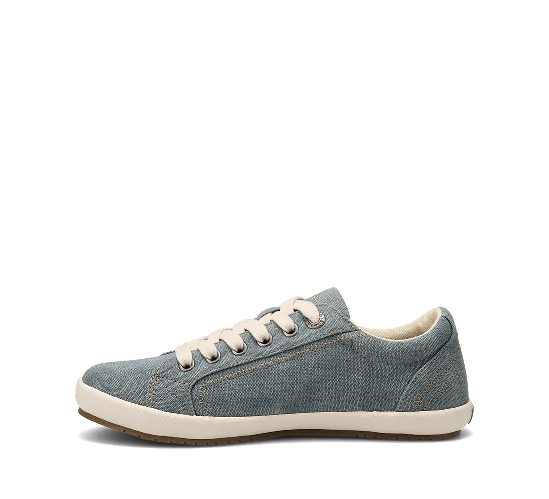 Women's Taos Star Color: Lake Blue Wash Canvas