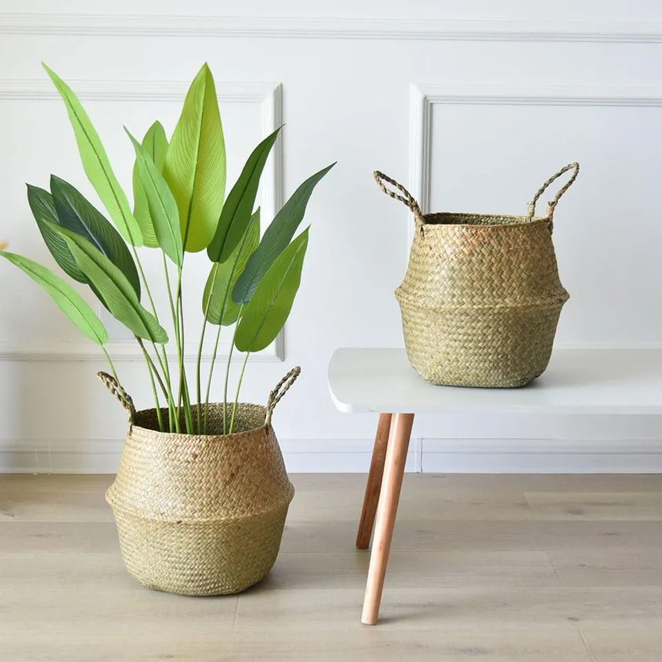 Woven Jute Basket for Plants